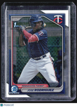2024 Bowman 1st Chrome Jose Rodriguez #BCP-71