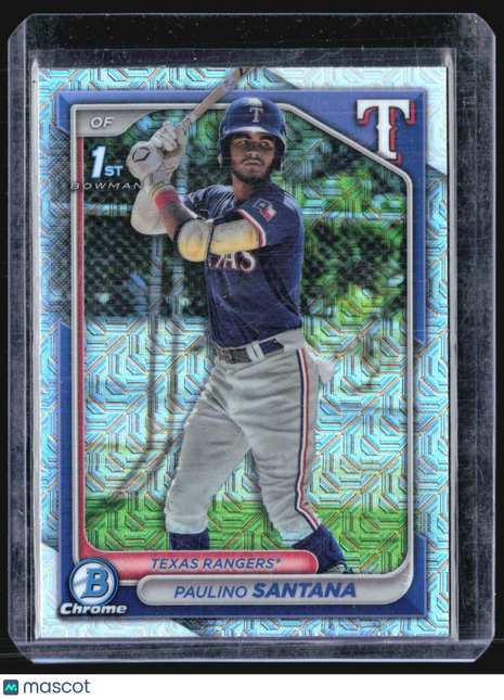 2024 Bowman 1st Chrome Mega Box mojo Paulino Santana #BCP-245