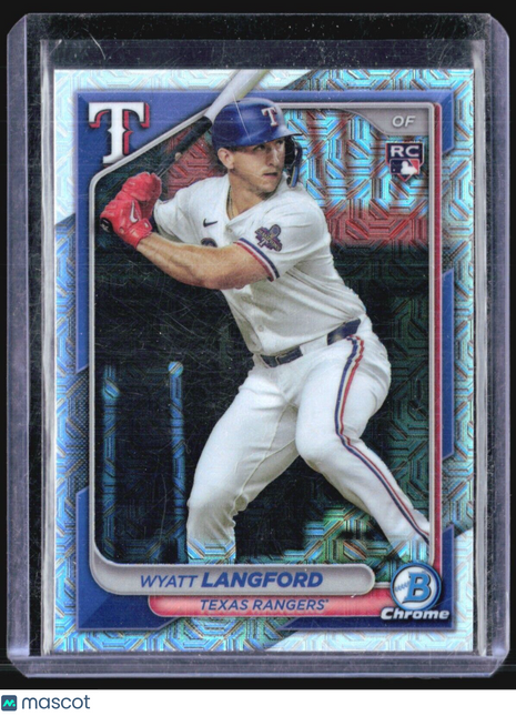 2024 Bowman Chrome Mega Box Mojo Rc Wyatt Langford #71