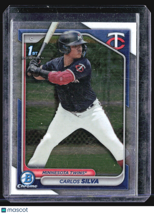 2024 Bowman 1st Chrome Carlos Silva #BCP-120