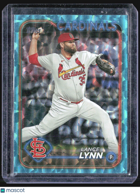 2024 Topps Lance Lynn #630 Aqua Foilboard /399