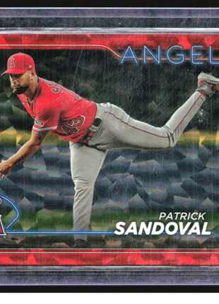 2024 Topps Series 2 - #388 Patrick Sandoval Orange Foilboard /299