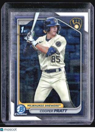 2024 Bowman Chrome 1st Cooper Pratt #BCP-137