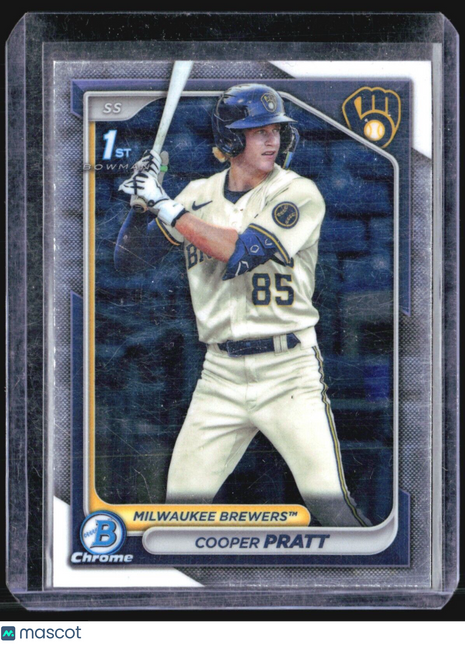 2024 Bowman Chrome 1st Cooper Pratt #BCP-137