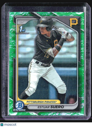 2024 Bowman 1st Chrome Lunar Glow Estuar Suero #BCP-63