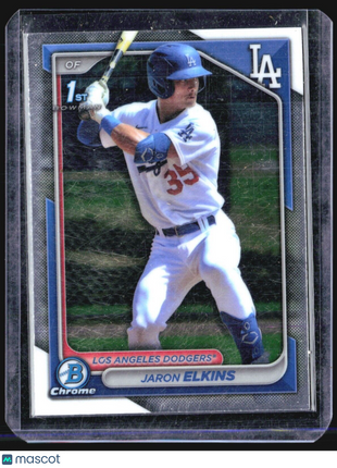 2024 Bowman Chrome 1st Jaron Elkins #BCP-106