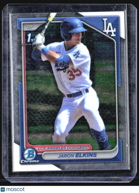 2024 Bowman Chrome 1st Jaron Elkins #BCP-106