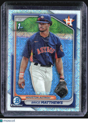 2024 Bowman Chrome 1st Mega Box Mojo Brice Matthews #BCP-69