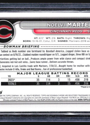 2024 Bowman Chrome Rc Mega Box Mojo Noelvi Marte #4