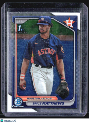 2024 Bowman 1st Chrome Brice Matthews #BCP-69