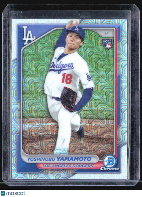 2024 Bowman Chrome Rc Mega Box Mojo Yoshinobu Yamamoto #36