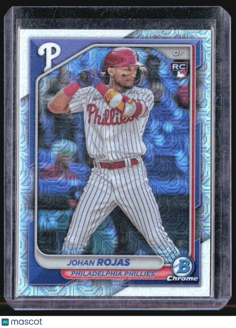 2024 Bowman Chrome Mega Box Mojo Rc Johan Rojas #86
