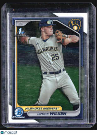 2024 Bowman 1st Chrome Brock Wilken #BCP-86
