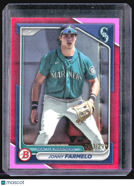 2024 Bowman Paper Pink /299 Jonny Farmelo #BP-147