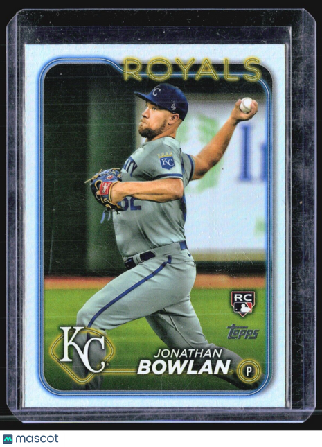 2024 Topps Series 2 - #399 Jonathan Bowlan (RC) Rainbow Foil