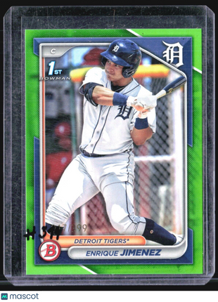 2024 Bowman 1st Paper Green /399 Enrique Jimenez #BP-31