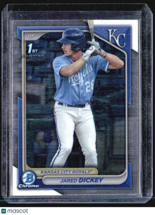 2024 Bowman Chrome 1st Jared Dickey #BCP-19