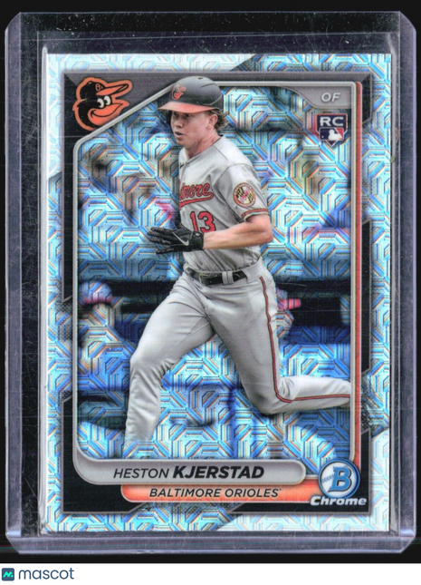 2024 Bowman Chrome Mega Box Mojo Rc Heston Kjerstad #44