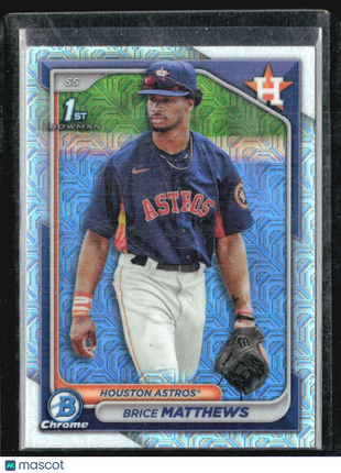 2024 Bowman Chrome 1st Mega Box Mojo Brice Matthews #BCP-69