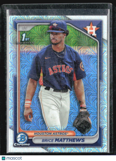 2024 Bowman Chrome 1st Mega Box Mojo Brice Matthews #BCP-69