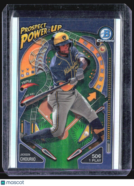 2024 Bowman Chrome Prospect Power Up Jackson Chourio #PP-6