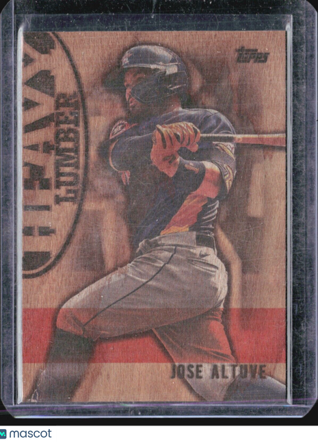 2024 Topps Heavy Lumber Jose Altuve #HL - 22