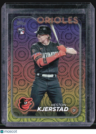 2024 Topps Series 2 - #394 Heston Kjerstad (RC) Holiday Foil