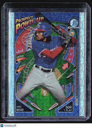 2024 Bowman Chrome Prospet Power Up Mojo James Wood #PP-14