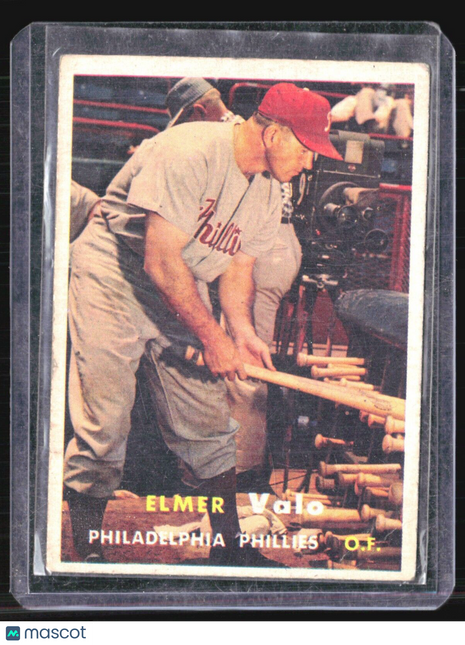 1957 Topps - #54 Elmer Valo