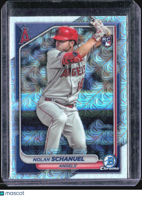 2024 Bowman Chrome Mega Box Mojo Rc - #81 Nolan Schanuel (RC)