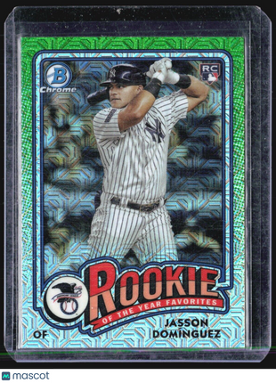 2024 Bowman Chrome  ROY Favorites Rc Jasson Dominguez #ROY-6