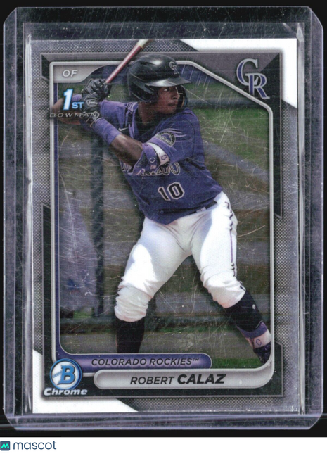 2024 Bowman Chrome 1st Robert Calaz #BCP-131
