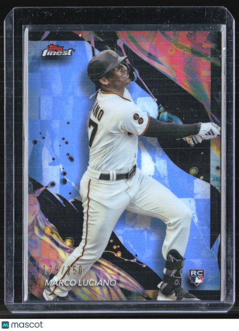 2024 Topps Finest - Uncommon #178 Marco Luciano Blue Rc /250