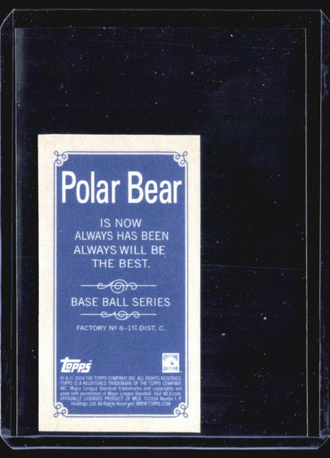 2024 Topps 206 Polar Bear Mickey Mantle