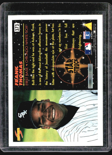 1996 Pinnacle Frank Thomas #373 Star Struck