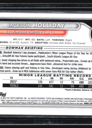 2024 Bowman Chrome Mega Box Mojo Jackson Holliday #BCP-47