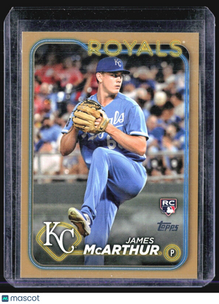 2024 Topps James McArthur #434 Gold /2024