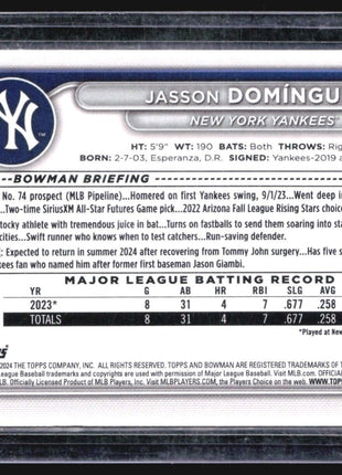2024 Bowman Rc Jasson Dominguez #17