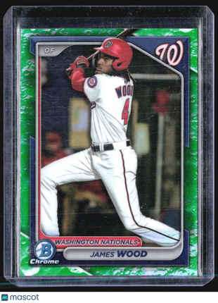 2024 Bowman Chrome Lunar Glow James Wood #BCP-91