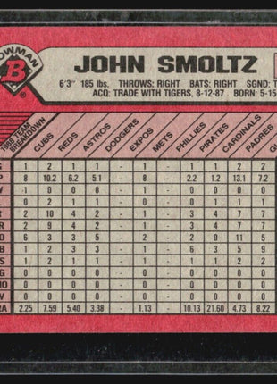 1989 Bowman John Smoltz #266