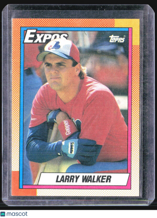 1990 Topps - #757 Larry Walker (RC)