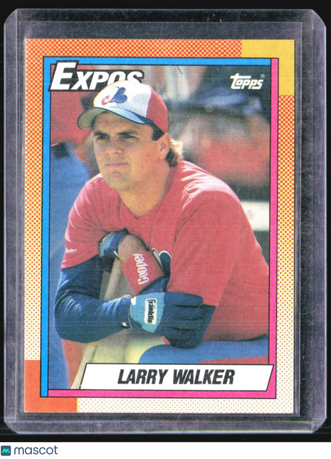 1990 Topps - #757 Larry Walker (RC)