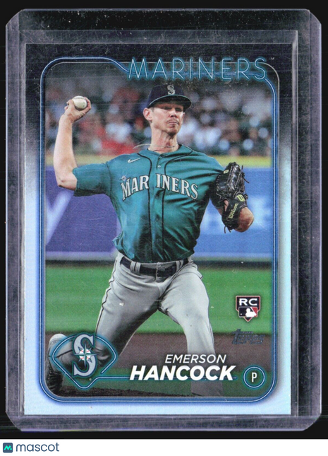 2024 Topps Series 1 Emerson Hancock #39 Rc Rainbow Foil