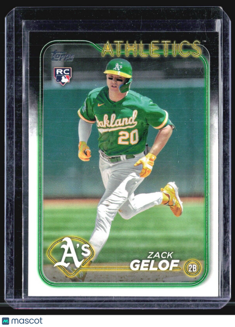 2024 Topps Zack Gelof #166