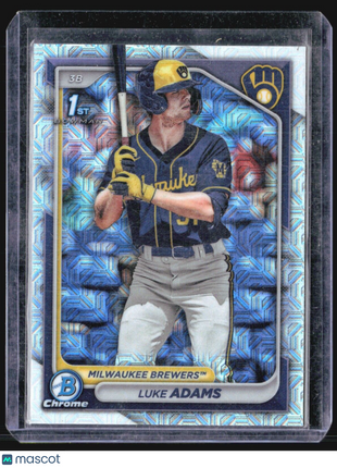 2024 Bowman Chrome 1st Mega Box Mojo Luke Adams #BCP-50