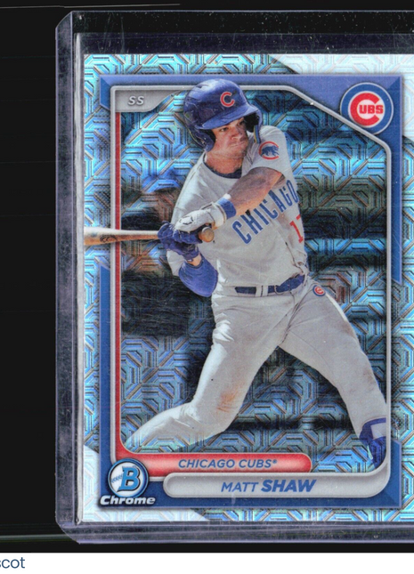 2024 Bowman Chrome Mega Box Mojo Matt Shaw #BCP-30