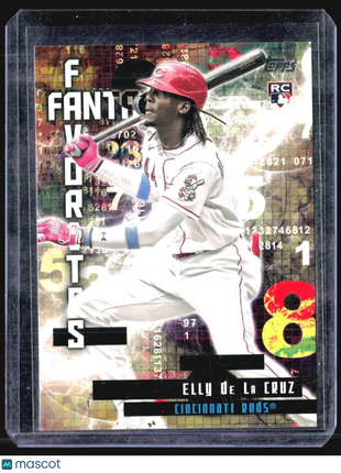 2024 Topps Elly De La Cruz #FF-17 Fan Favorites Rc