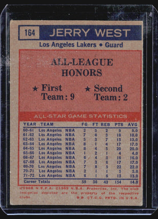 1972-73 Topps Jerry West #164