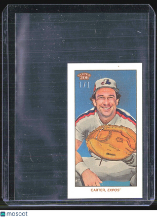 2024 Topps 206 Gary Carter Ty Cobb King of the World Back 1/1