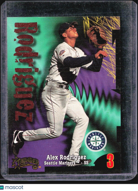 1998 Skybox Circa Thunder - #3 Alex Rodriguez